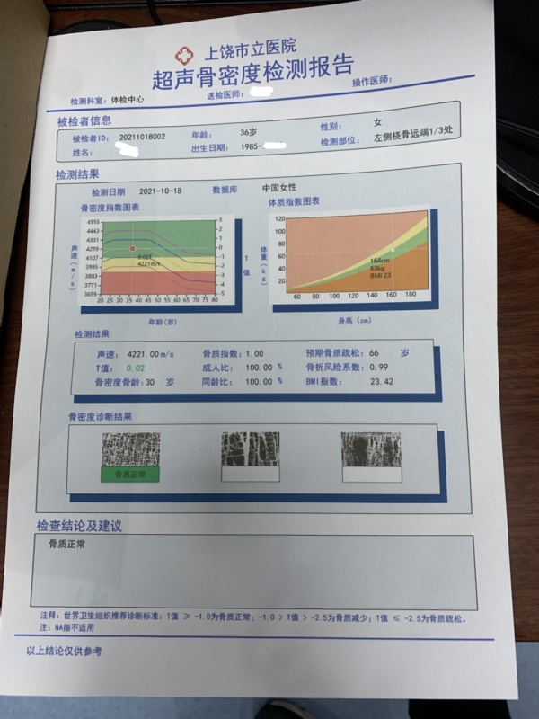 江西省上饒市立醫(yī)院采購品源超聲骨密度檢測儀安裝完畢投入使用